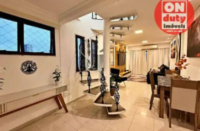 Cobertura com 3 quartos à venda, 258 m² por R$ 2.520.000 - Boqueirão - Santos/SP