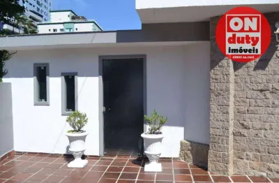 Sobrado à venda, 122 m² por r$ 1.350.000,00 - ponta da praia - santos/sp