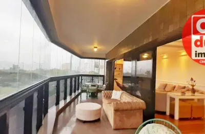 Apartamento, 252 m² - venda por r$ 3.000.000,00 ou aluguel por r$ 17.450,00/mês - gonzaga - santos/sp