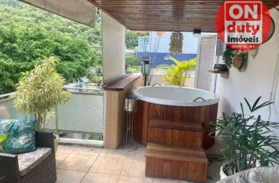 Cobertura com 4 dormitórios à venda, 275 m² por R$ 430.000,00 - Enseada - Guarujá/SP