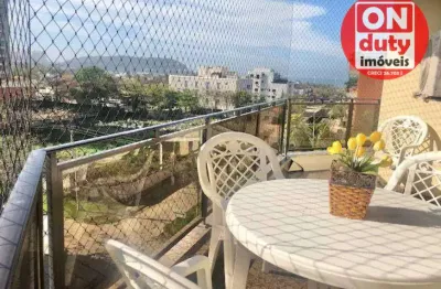 Cobertura com 3 quartos, 130 m² - venda /locação - enseada - guarujá/sp
