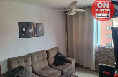 Apartamento com 2 dormitórios à venda, 64 m² por r$ 220.000,00 - saboó - santos/sp