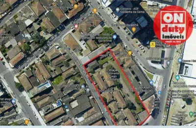 Terreno para alugar, 4565 m² por r$ 385.000,00/mês - ponta da praia - santos/sp