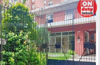 Sobrado para alugar, 245 m² por r$ 23.200,00/mês - boqueirão - santos/sp