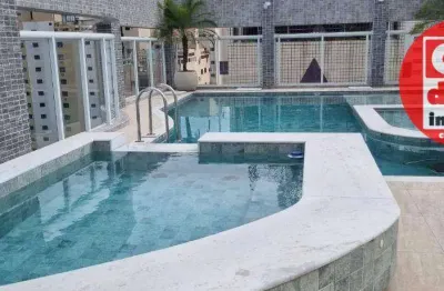 Apartamento com 2 dormitórios à venda, 77 m² por r$ 970.000,00 - boqueirão - santos/sp
