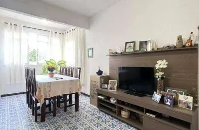 Apartamento com 2 dormitórios à venda, 80 m² por r$ 380.000,00 - aparecida - santos/sp