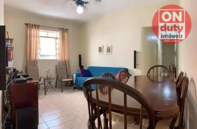 Apartamento com 2 quartos à venda, 97 m² por r$ 385.000 - boqueirão - santos/sp