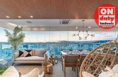 Apartamento com 2 dormitórios à venda, 134 m² por r$ 2.950.000,00 - gonzaga - santos/sp