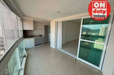 Apartamento para alugar, 135 m² por r$ 8.800,00/mês - ponta da praia - santos/sp