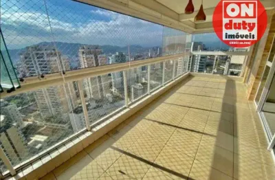 Apartamento à venda, 109 m² por r$ 1.540.000,00 - gonzaga - santos/sp