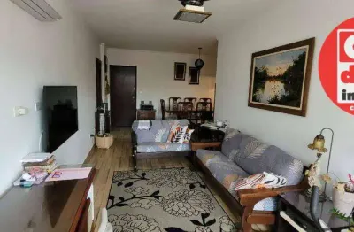 Apartamento com 2 dormitórios à venda, 134 m² por r$ 550.000,00 - campo grande - santos/sp