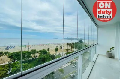 Apartamento à venda, 135 m² por r$ 2.500.000,00 - gonzaga - santos/sp