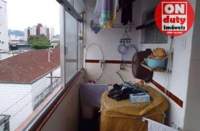 Apartamento com 2 dormitórios à venda, 72 m² por r$ 320.000,00 - vila matias - santos/sp