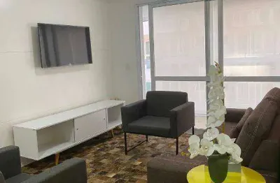 Apartamento com 2 quartos para alugar na Rua José Caballero, Gonzaga, Santos