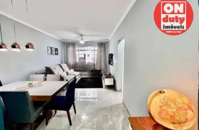Apartamento à venda, 78 m² por r$ 425.000,00 - marapé - santos/sp