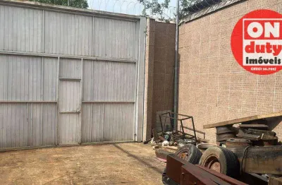 Galpão para alugar, 132 m² por r$ 8.000,00/mês - vila santa rosa - guarujá/sp