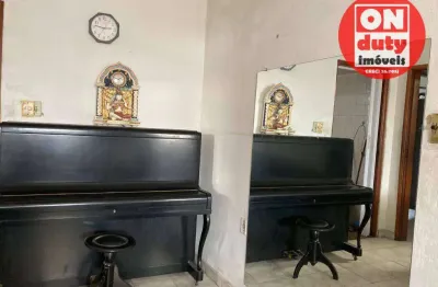 Casa com 3 dormitórios para alugar, 250 m² por r$ 6.000,00/mês - aparecida - santos/sp