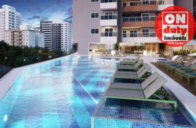 Obras aceleradas do panorama apartamento com 3 dormitórios à venda, 89 m² a partir r$ 1.030.768 -- santos/sp