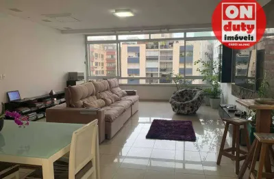 Apartamento com 3 dormitórios à venda, 137 m² por r$ 910.000,00 - boqueirão - santos/sp
