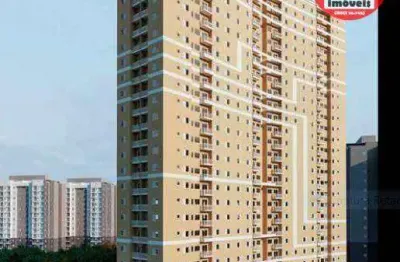 Credlar  prédio com lazer apartamento com 2 dormitórios à venda, 46 m² a partir  r$ 349.500 - parque são vicente - são vicente/sp