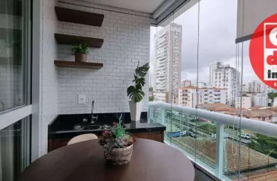 Apartamento com 2 dormitórios à venda, 76 m² por r$ 1.162.530,00 - ponta da praia - santos/sp