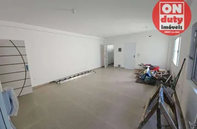 Sala comercial com 2 salas para alugar na Rua Alfredo Albertini, Marapé, Santos