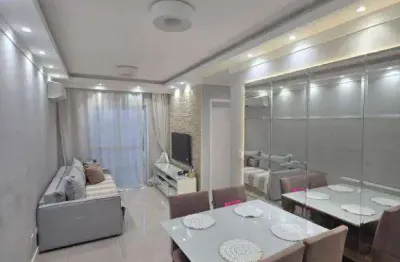 Apartamento com 2 dormitórios à venda, 59 m² por r$ 550.000,00 - vila matias - santos/sp