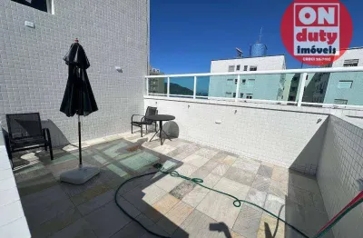 Cobertura com 3 dormitórios à venda, 158 m² por r$ 4.000.000,00 - embaré - santos/sp