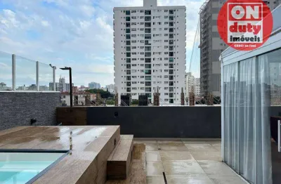 Apartamento garden com 2 dormitórios à venda, 163 m² por r$ 850.000,00 - estuário - santos/sp