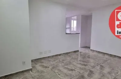 Apartamento com 2 dormitórios, 53 m² - venda por r$ 530.000,00 ou aluguel por r$ 4.000,00/mês - marapé - santos/sp