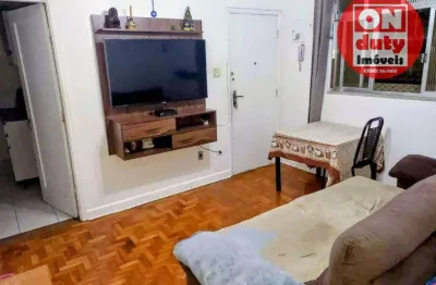 Apartamento com 2 quartos à venda, 73 m² por r$ 455. - aparecida - santos/sp