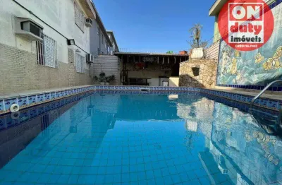 Casa à venda, 149 m² por r$ 1.100.000,00 - macuco - santos/sp