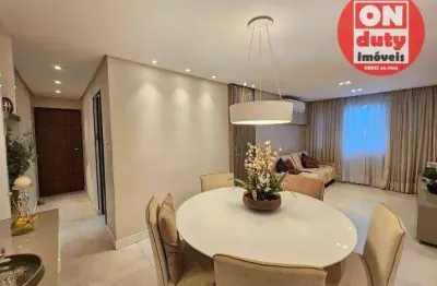 Apartamento à venda, 84 m² por r$ 530.000,00 - aparecida - santos/sp