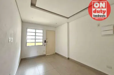 Apartamento com 1 dormitório à venda, 48 m² por r$ 420.000,00 - gonzaga - santos/sp