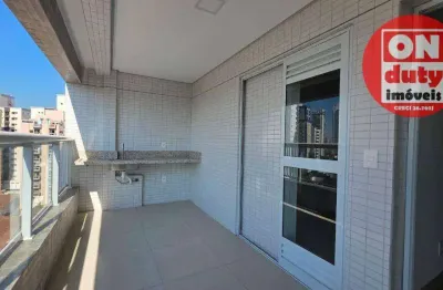 Apartamento com 1 dormitório à venda, 50 m² por r$ 695.000,00 - boqueirão - santos/sp