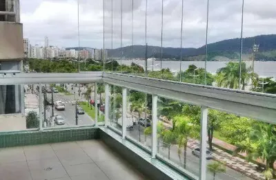 Apartamento com 4 quartos para alugar na Avenida Bartolomeu de Gusmão, Embaré, Santos