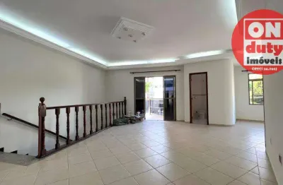 Casa com 3 dormitórios para alugar, 173 m² por r$ 6.200,00/mês - ponta da praia - santos/sp