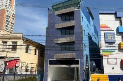 Prédio reformado para alugar, 1000 m² por r$ 30.000/mês - gonzaga - santos/sp