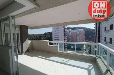 Apartamento com 3 quartos para alugar na Avenida General Rondon, Jardim Astúrias, Guarujá