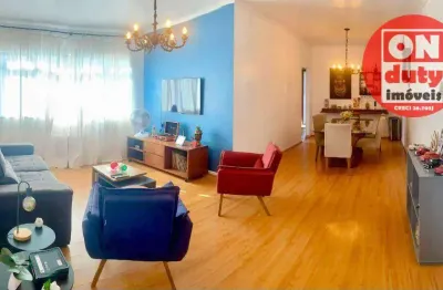 Apartamento com 3quartos à venda, 165 m² por r$ 950.000 - gonzaga - santos/sp