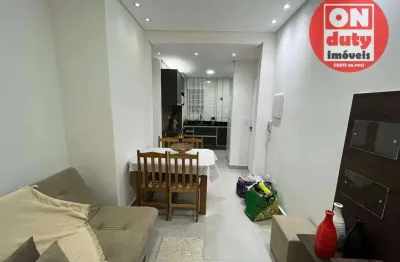Apartamento com 2 qaurtos à venda, 60 m² por r$ 299.000 - centro - são vicente/sp
