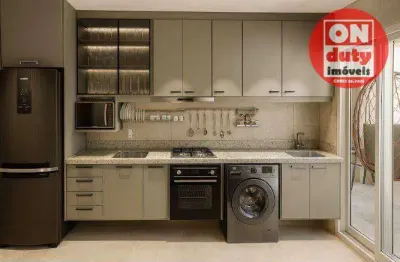 Lançamento!! apartamento com 2 suítes com lavabo  à venda, 74 m² a partir  r$ 1.153.141 - ponta da praia - santos/sp