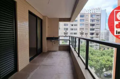 Apartamento com 2 dormitórios à venda, 75 m² por r$ 1.150.000,00 - josé menino - santos/sp