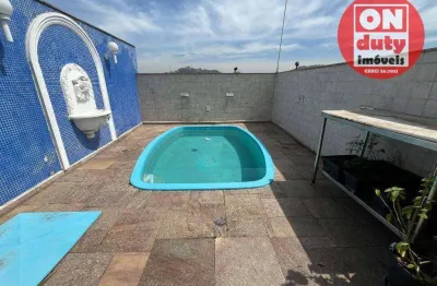 Cobertura com 4 quartos à venda, 444 m² por r$ 2.800.000 - gonzaga - santos/sp