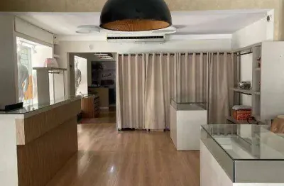 Loja para alugar, 132 m² por r$ 15.000,00/mês - pompéia - santos/sp