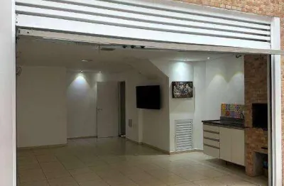 Village à venda, 106 m² por r$ 570.000,00 - marapé - santos/sp