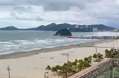 Cobertura com 4 dormitórios à venda, 380 m² por R$ 4.999.999,00 - Pompéia - Santos/SP