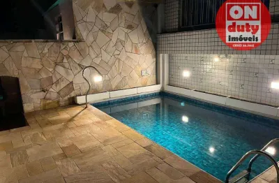 Cobertura com 4 quartos à venda, 361 m² por r$ 3.843.000 - ponta da praia - santos/sp