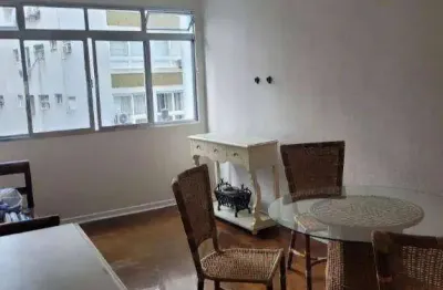 Apartamento para alugar, 70 m² por r$ 3.500,00/mês - gonzaga - santos/sp