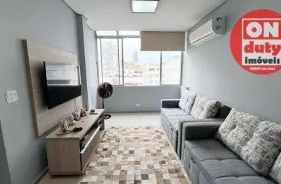 Apartamento à venda, 40 m² por R$ 500.000,00 - Gonzaga - Santos/SP